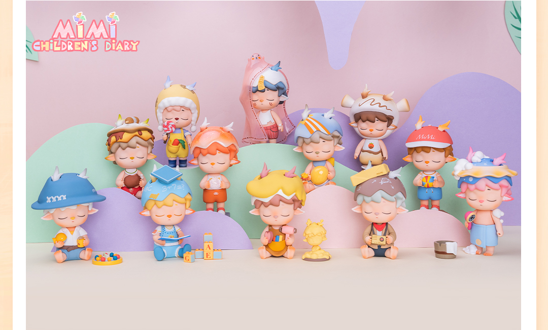 MIMI Children\'s Diary - 미미 어릴 적 다이어리 시리즈 (박스)