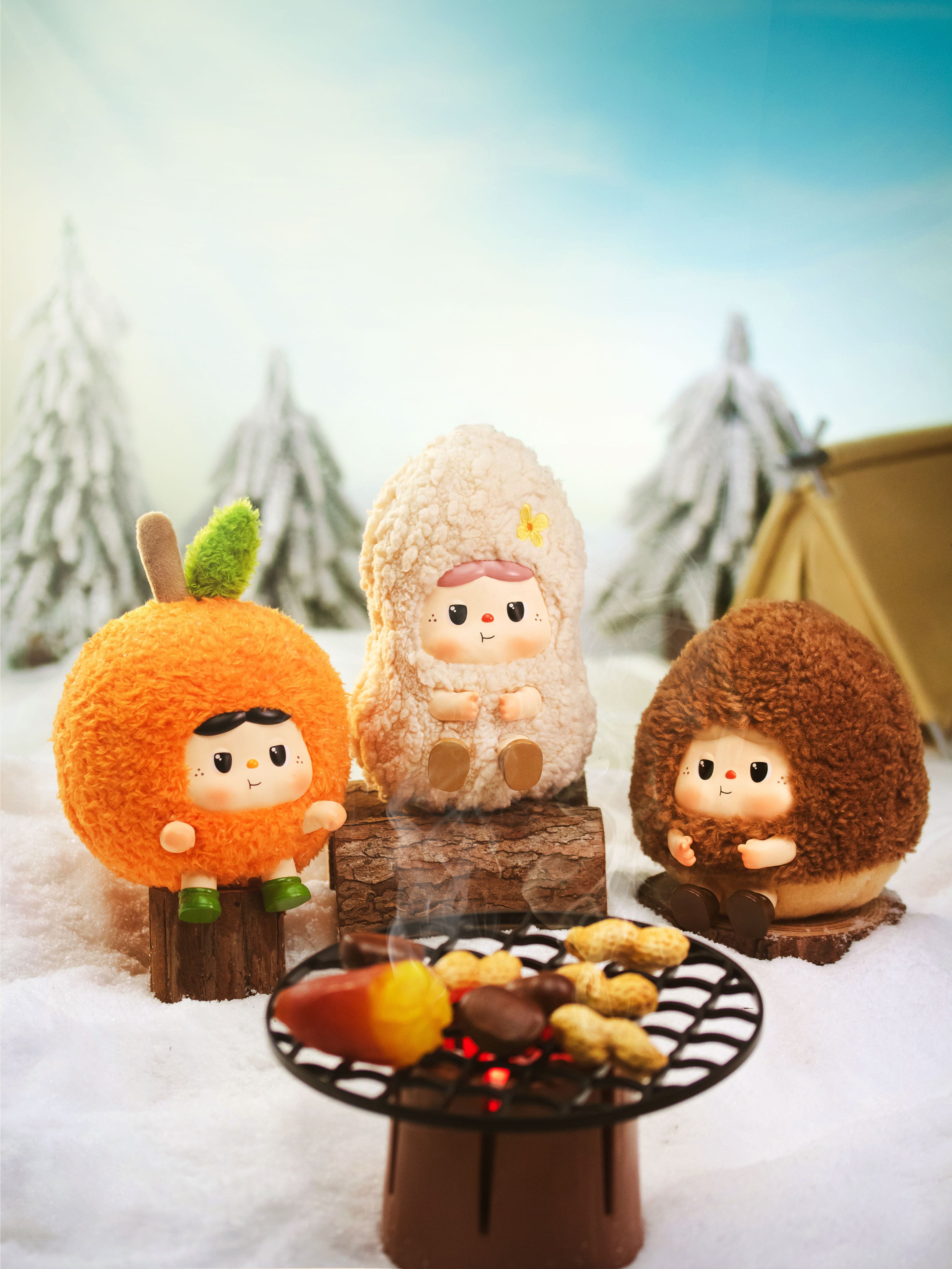 Warm BAOBAO Fireside Tea Party series - 따뜻한 바오바오 파이어사이드 티파티 시리즈 피규어 (낱개)6개 구매시 풀박스 배송