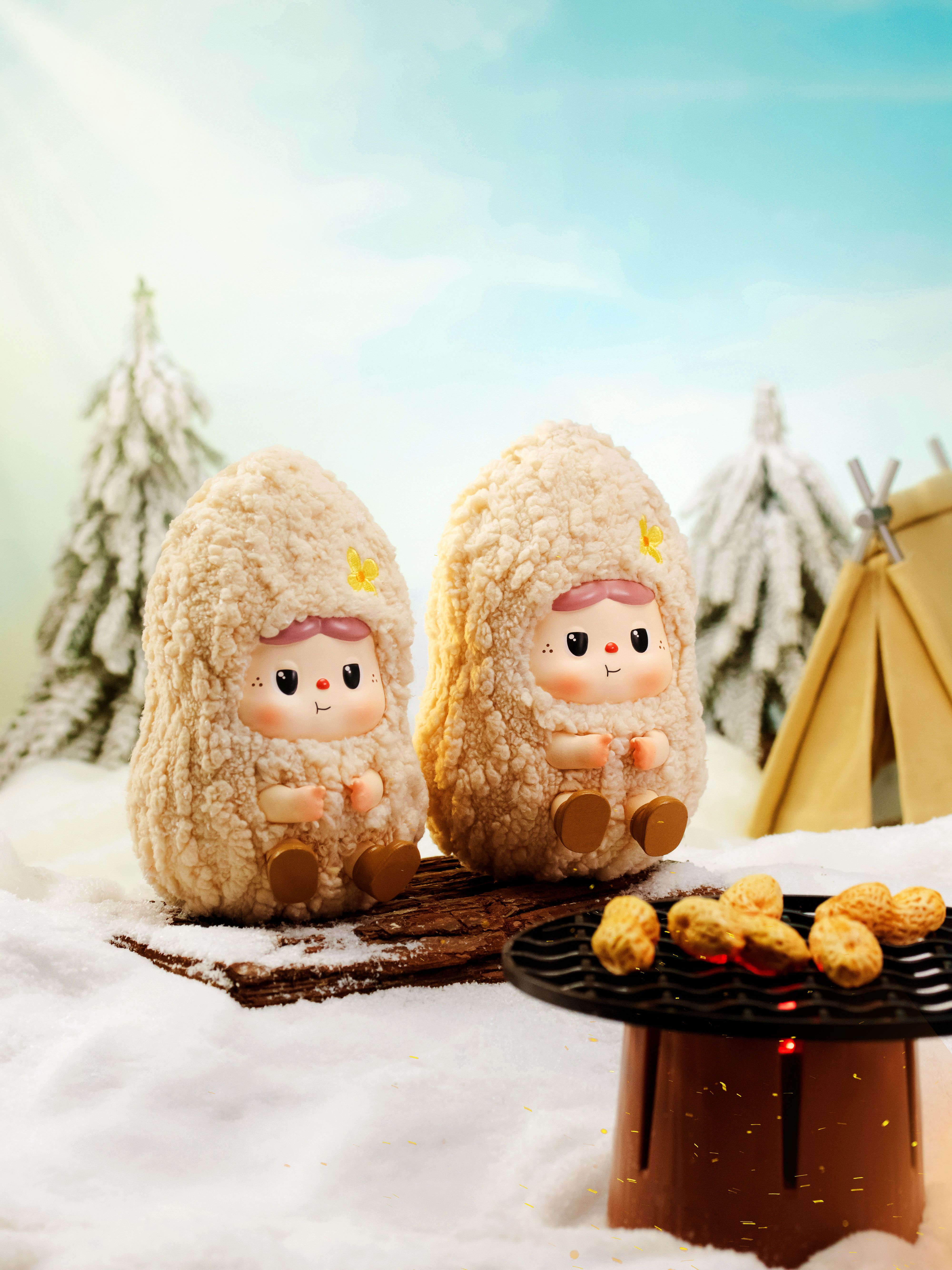 Warm BAOBAO Fireside Tea Party series - 따뜻한 바오바오 파이어사이드 티파티 시리즈 피규어 (낱개)6개 구매시 풀박스 배송