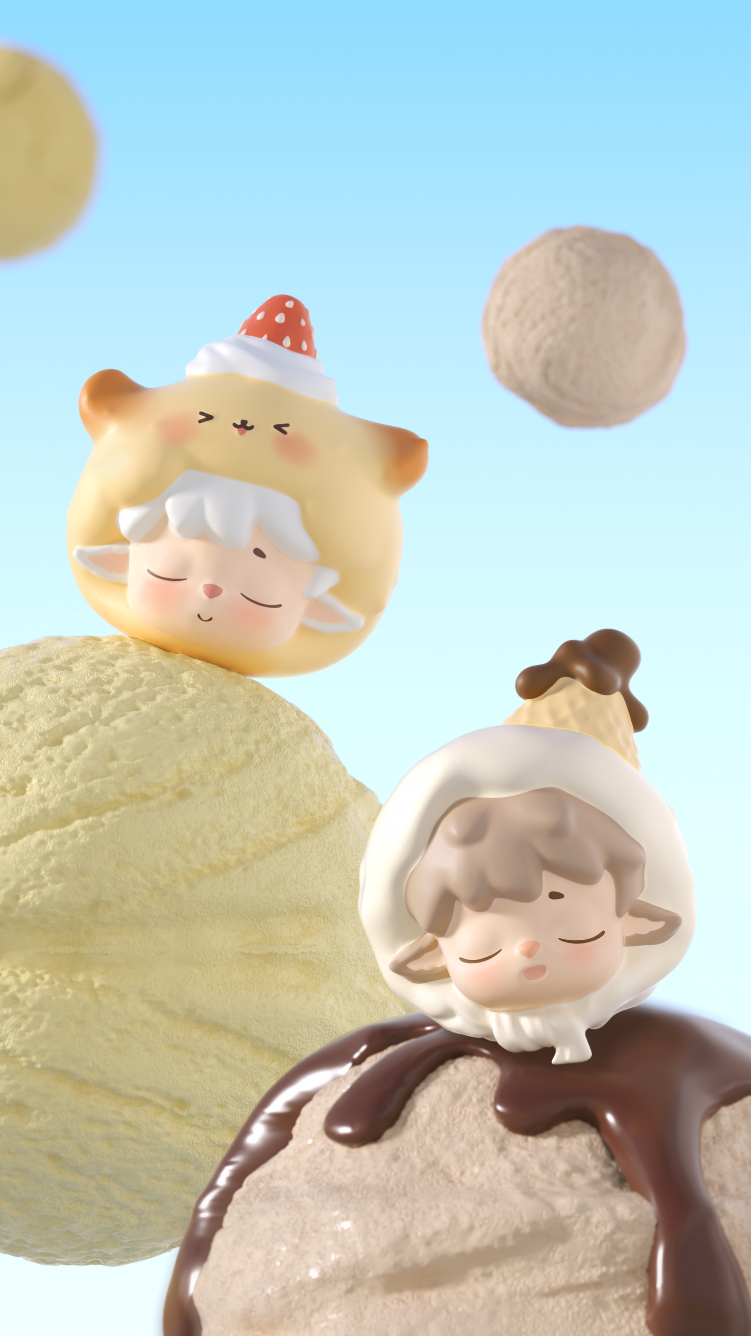 MIMI Squishy Toy 미미 리틀 월드 스위트 컨퀘스트 스퀴시 토이(낱개)6개 구매시 풀박스 배송