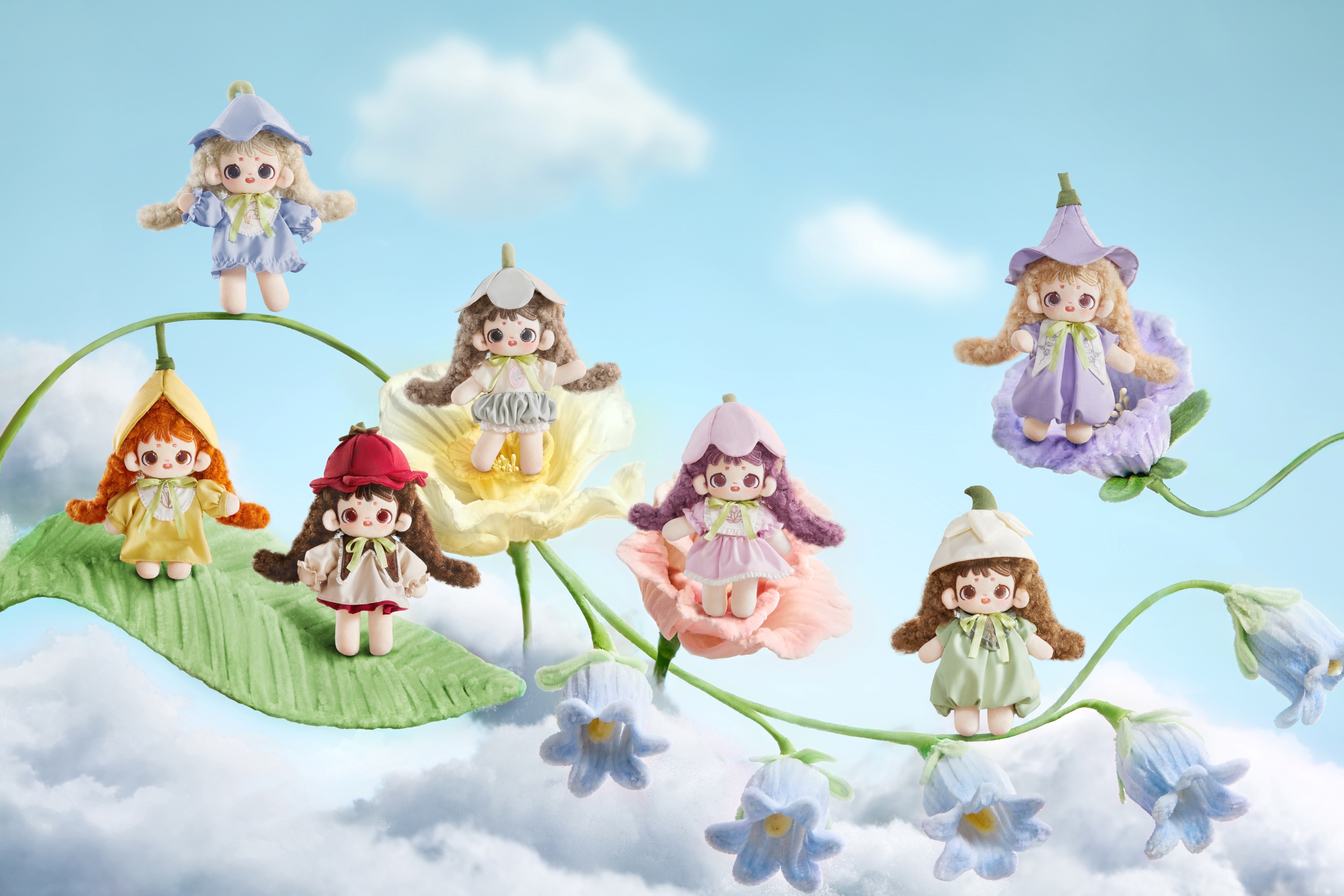 FURFUR Flower Dreamscape 퍼퍼 플라워 드림스케이프 인형 시리즈(낱개)6개 구매시 풀박스 배송(7월9일부터 순차배송)