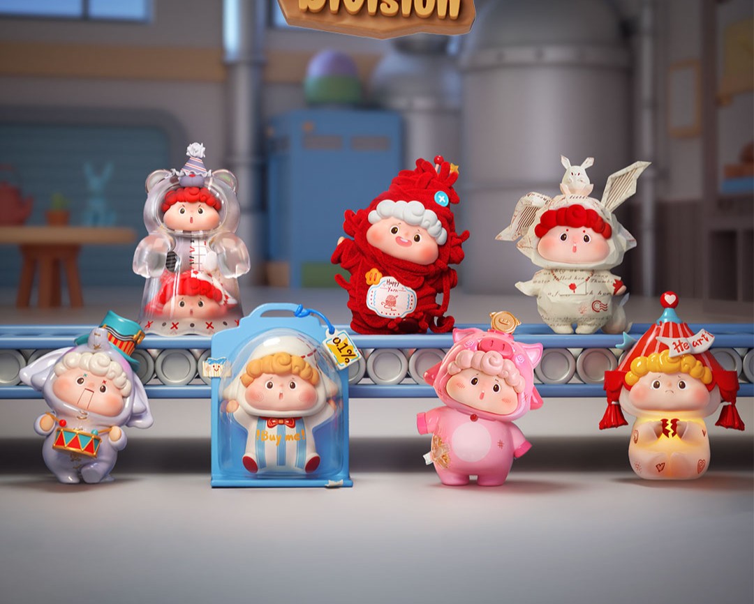 HUDODO-토이스케이프 디비전시리즈 랜덤 피규어(낱개)