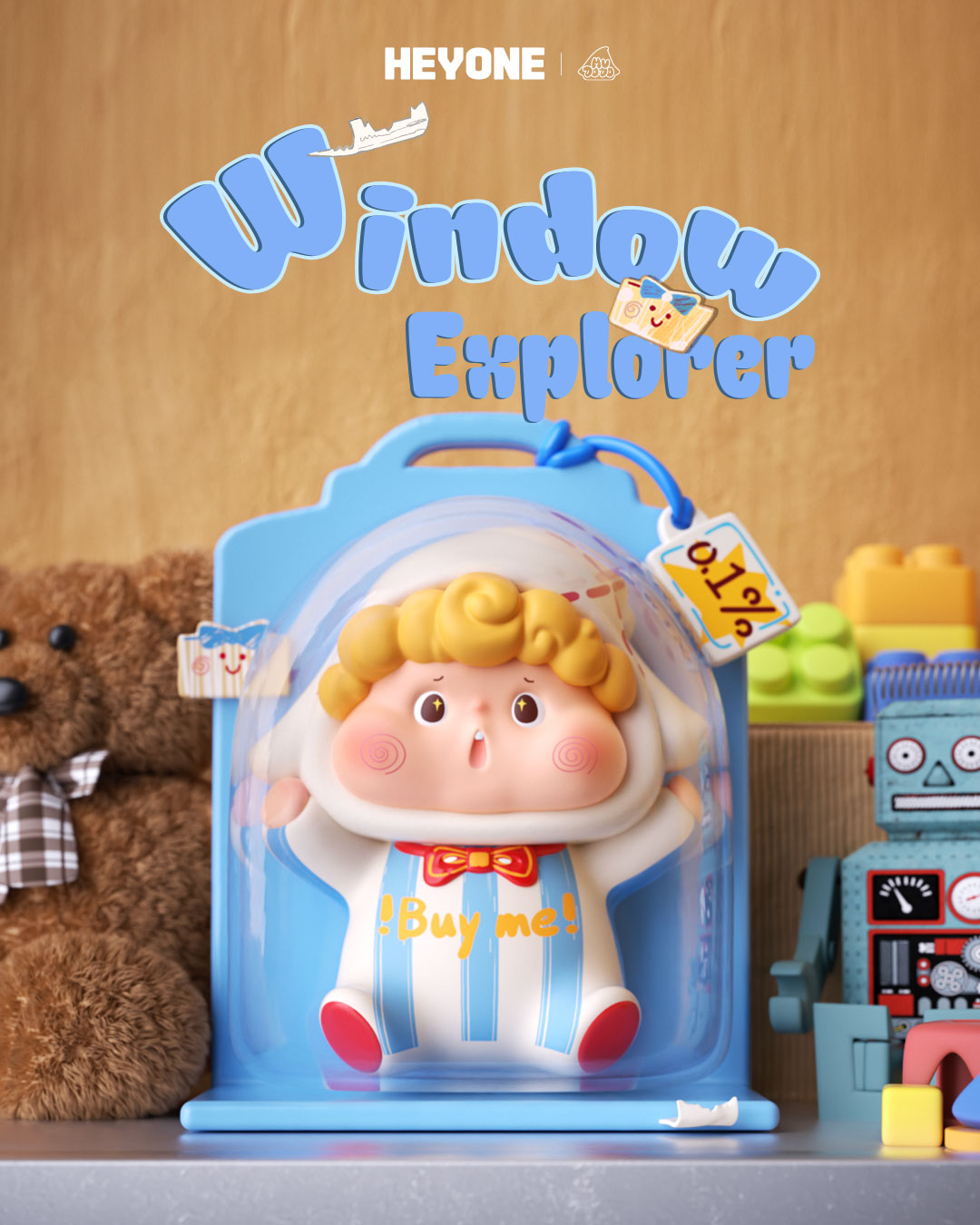 HUDODO-토이스케이프 디비전시리즈 랜덤 피규어(낱개)