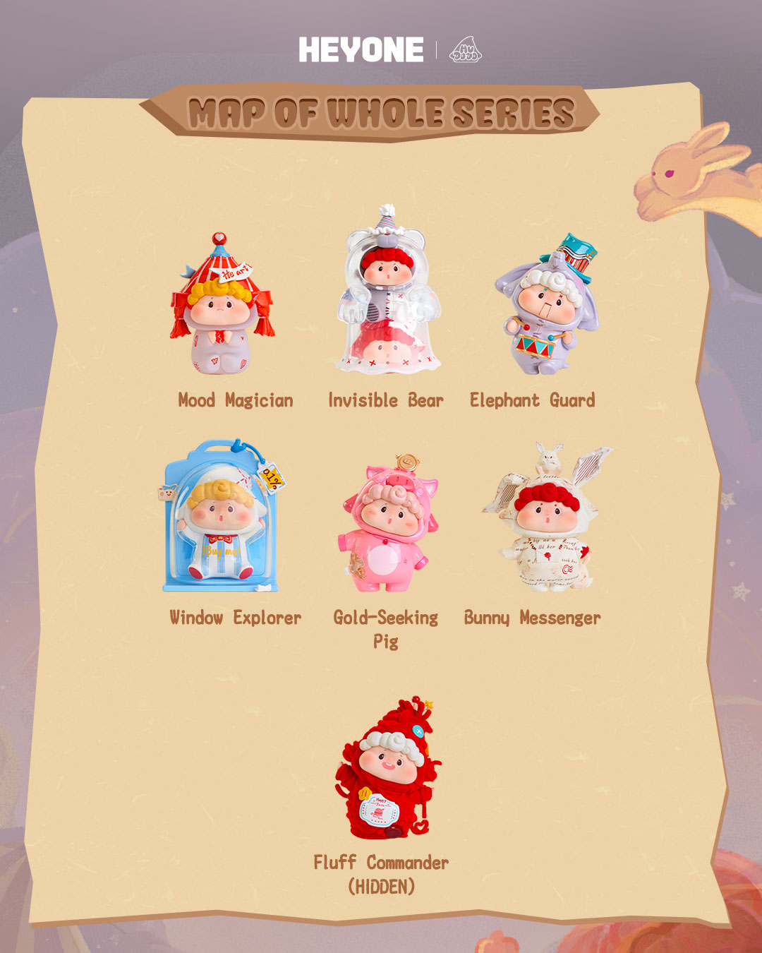 HUDODO-토이스케이프 디비전시리즈 랜덤 피규어(낱개)